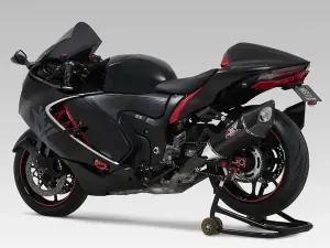 Tijdelijk Beschikbaar Yoshimura R-11Sq slip-ons Hayabusa M2~