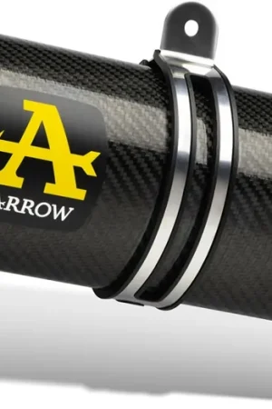 Limited Edition ARROW - RACE-TECH ALUMINIUM DARK - Exhaust - Carbon End Cap