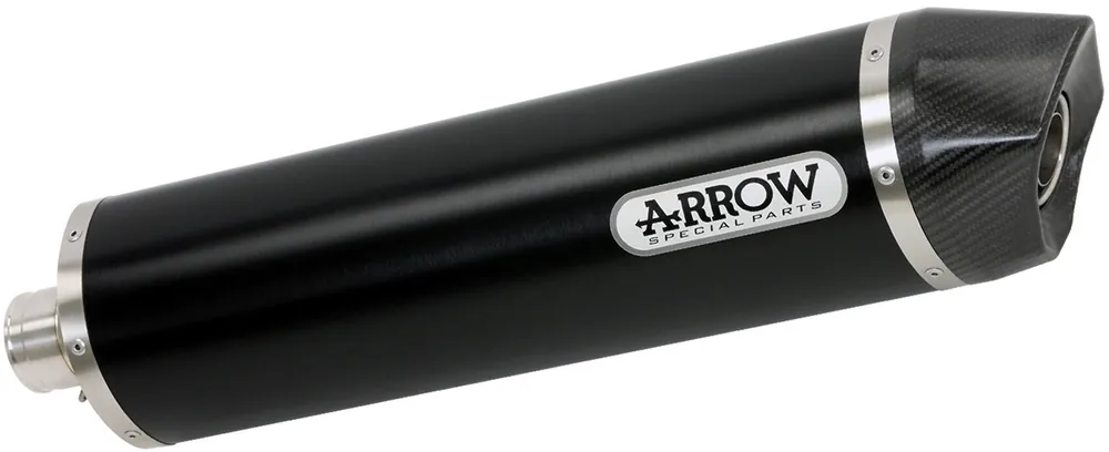 Modern ARROW - MAXI RACE-TECH ALUMINIUM DARK - Exhaust - SILENCER