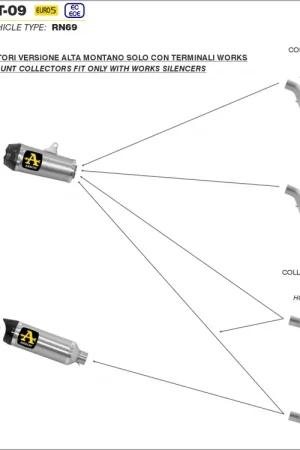 Koop Vandaag ARROW - CATALYTIC COLLECTOR STANLESS STEEL EEC - Exhaust - HIGH VERSION