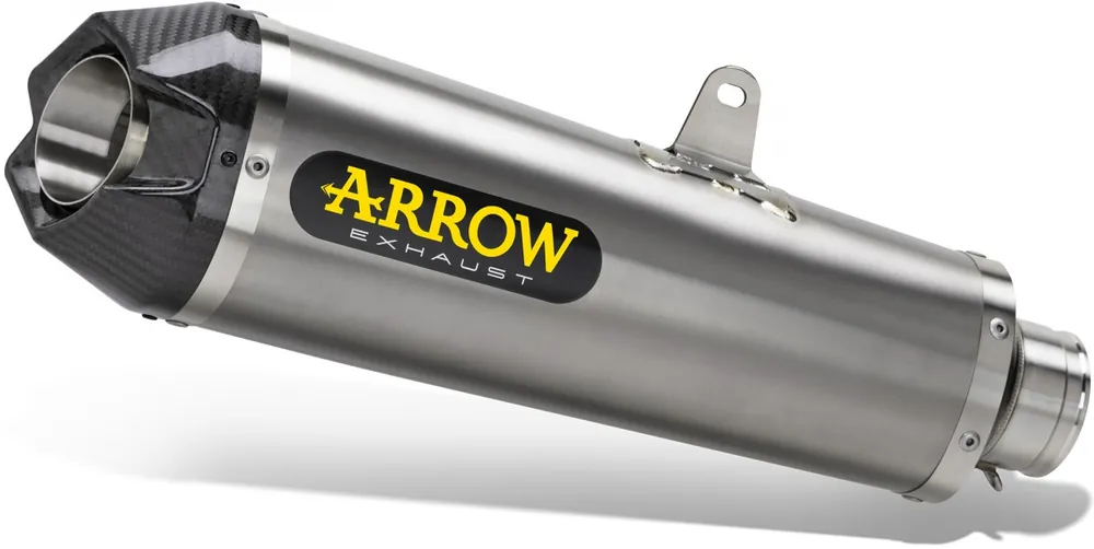 ARROW - WORKS NICHROM DARK - Exhaust - Carbon End Cap EEC Authentiek