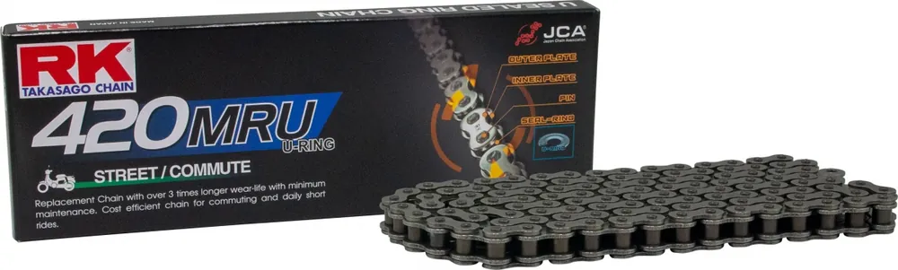 RK - 420MRU - Chains - RACING U'RING Gratis Retour