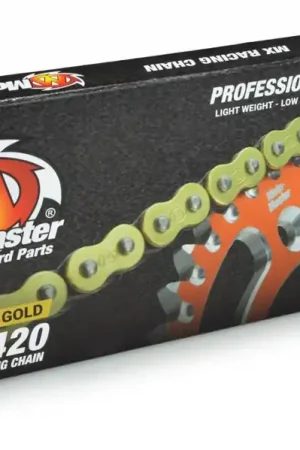 Groothandel MOTO MASTER - 420 GP GOLD, 134L - Chains - WITH CLIP