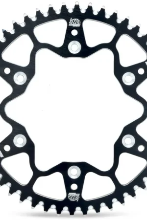 MOTO MASTER - REAR ALU, 50T, BLACK, 428 - Sprockets - Aluminium Luxe