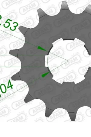 AFAM - FRONT 16T, 420 - Sprockets - 16T, 420 Gratis Retour