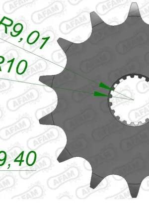 Favoriet AFAM - FRONT 12T, 520 - Sprockets - 12T Tandwiel