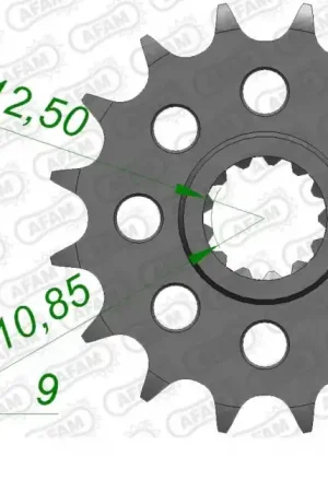 Express Levering AFAM - FRONT 15T, 520 - Sprockets - 15T