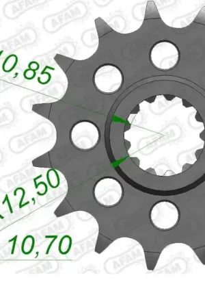 AFAM - FRONT 14T, 520 - Sprockets - Geschikt voor Yamaha Nu Kopen