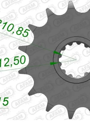 Beperkt Aanbod AFAM - FRONT 15T, 520 - Sprockets - 15T