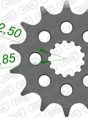 AFAM - FRONT 15T, 520 - Sprockets - 15T, 520 Origineel
