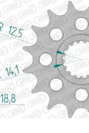 AFAM - FRONT 16T, 520 - Sprockets - 16T Actieprijs