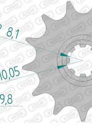 AFAM - FRONT 13T, 520 - Sprockets - 13T voor optimale prestaties Premium
