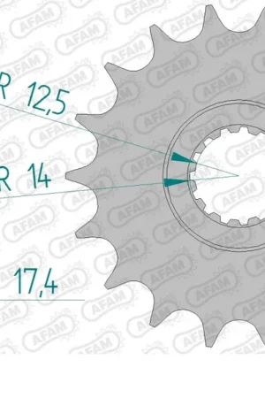 Garantie Inbegrepen AFAM - FRONT 18T, 525 - Sprockets - 18T