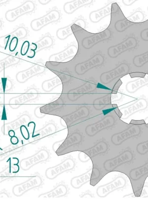 AFAM - FRONT 13T, 520 - Sprockets - 13T Luxe