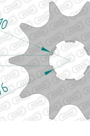 AFAM - FRONT 10T, 520 - Sprockets - 10 Tand Hete Deal