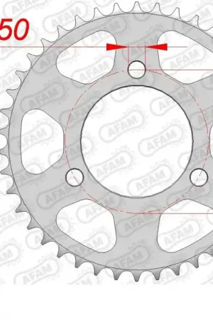 AFAM - REAR STEEL 40T, 420 - Sprockets - Duurzaam Staal Speciale Aanbieding