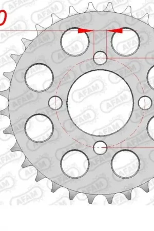 Korting AFAM - REAR STEEL 32T, 420 - Sprockets - Duurzaam en Betrouwbaar