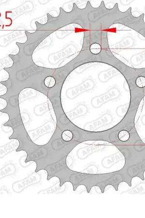 Bulkbestelling AFAM - REAR STEEL 42T - Sprockets - 520