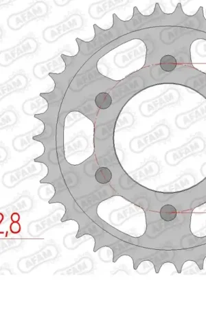 Snelle Levering AFAM - REAR STEEL 38T, 520 - Sprockets - Duurzaam Staal