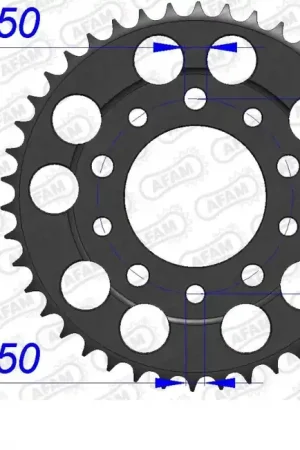 Origineel AFAM - REAR ALU 42T, 530 - Sprockets - Aluminium 42T