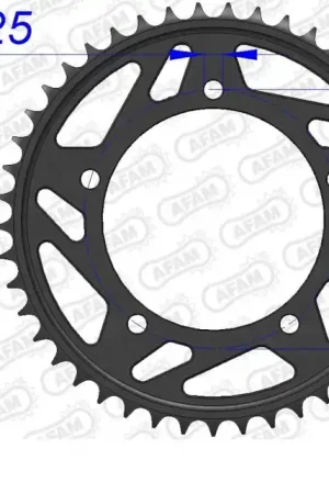 Limited Edition AFAM - REAR ALU 48T, 520 - Sprockets - Aluminium 48T