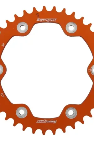 SUPERSPROX - REAR ALU 39T, ORANGE, 525 - Sprockets - Aluminium Speciale Aanbieding