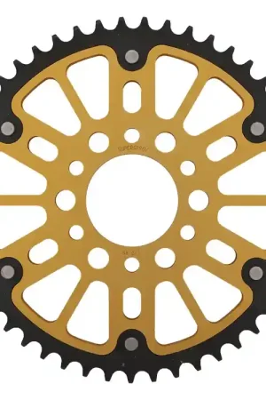 SUPERSPROX - REAR STEALTH 49T - Sprockets - GOLD 520 Limited Edition