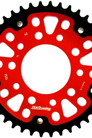 Topkwaliteit SUPERSPROX - REAR STEALTH 42T - Sprockets - Rood, 525