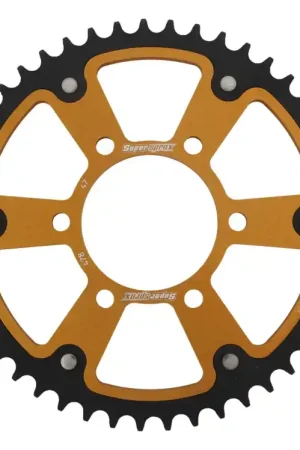 Uitverkoop SUPERSPROX - REAR STEALTH 47T, GOLD, 520 - Sprockets - 47T