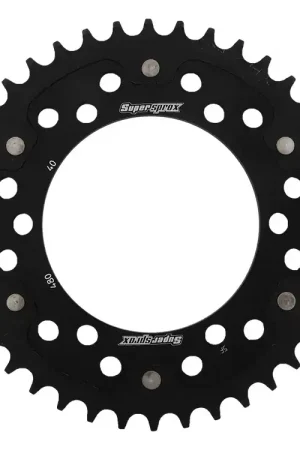 Bulkbestelling SUPERSPROX - REAR STEALTH 40T, BLACK, 525 - Sprockets - 525