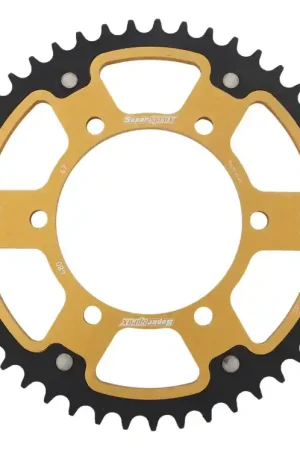 Bestseller SUPERSPROX - REAR STEALTH 47T, GOLD, 525 - Sprockets - Goudkleurig