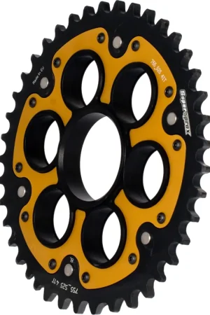 SUPERSPROX - REAR DUCATI EDGE 41T, GOLD, 520 - Sprockets - Hoogwaardige kwaliteit Bestseller