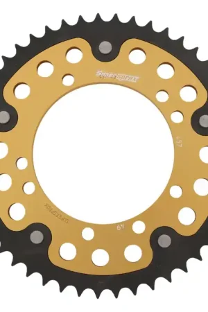 SUPERSPROX - REAR STEALTH 49T, GOLD, 420 - Sprockets - Hoogwaardig ontwerp Nu Kopen