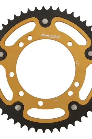 Gecertificeerd SUPERSPROX - REAR STEALTH 51T - Sprockets - GOLD, 420