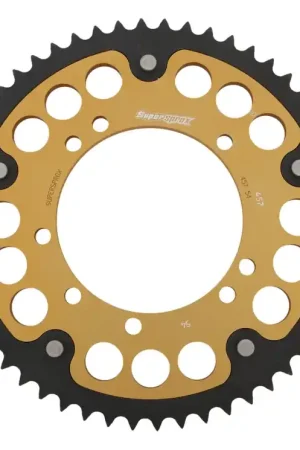 SUPERSPROX - REAR STEALTH 54T, GOLD, 420 - Sprockets - 420 Geld-Terug-Garantie