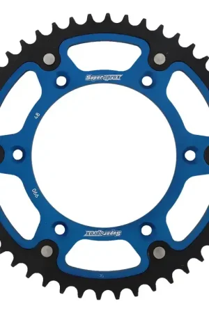 SUPERSPROX - REAR STEALTH 48T, BLUE, 520 - Sprockets - 48T Budget