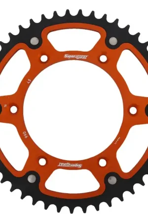 Plaats Bestelling SUPERSPROX - REAR STEALTH 49T - Sprockets - ORANGE, 520