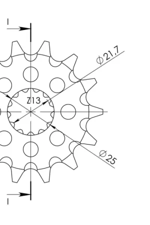 SUPERSPROX - FRONT 15T, 520 - Sprockets - Compatibiliteit met meerdere merken Direct Beschikbaar