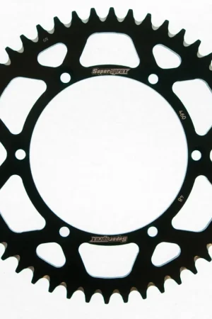 SUPERSPROX - REAR ALU 48T, BLACK, 520 - Sprockets - Lichtgewicht en duurzaam Trendy