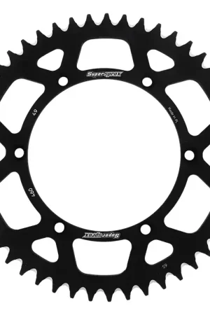 SUPERSPROX - REAR ALU 49T - Sprockets - BLACK 520 Bestseller