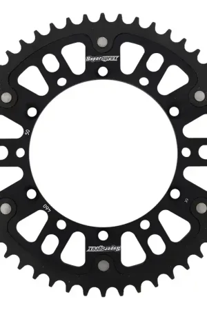 Nieuw SUPERSPROX - REAR STEALTH 50T - Sprockets - BLACK 520