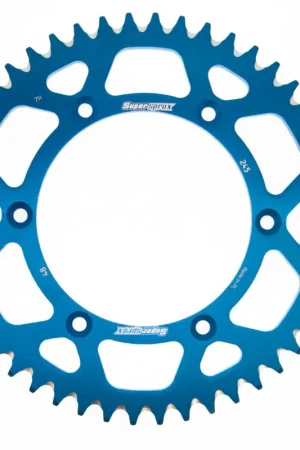 Populair SUPERSPROX - REAR ALU 48T, BLUE, 520 - Sprockets - Aluminium