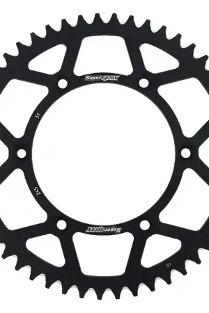 SUPERSPROX - REAR ALU 51T - Sprockets - Zwart 520 Superprijs