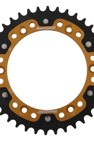 SUPERSPROX - REAR STEALTH 40T - Sprockets - GOLD 520 Gratis Verzending