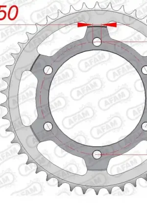 Rechtstreeks Van De Fabrikant AFAM - REAR STEEL 45T, 525 - Sprockets - Duurzaam Staal