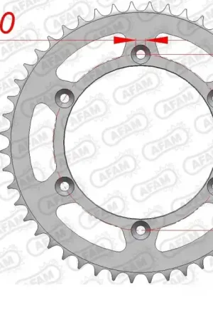 AFAM - REAR STEEL 41T, 520 - Sprockets - Staalconstructie Bestel Nu
