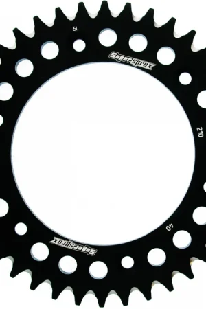 SUPERSPROX - REAR ALU 40T - Sprockets - BLACK 520 Gereduceerde Prijs