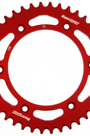 SUPERSPROX - REAR ALU 42T, RED, 520 - Sprockets - Aluminium Merkproduct