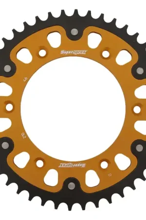 Weekendaanbieding SUPERSPROX - REAR STEALTH 46T, GOLD, 520 - Sprockets - Hoogwaardige Kwaliteit