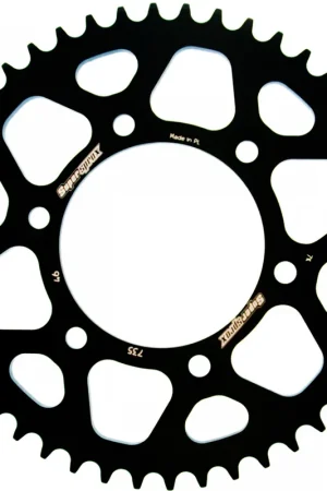 Origineel SUPERSPROX - REAR ALU 46T, BLACK, 520 - Sprockets - Aluminium